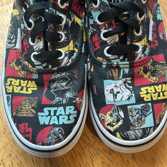 Star Wars Vans rare youth size 2.5 - Picture 7 of 10